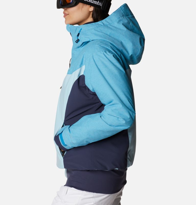 Thumbnail: Women's Sweet Shredder Insulated Jacket, Color: Spring Blue, Nocturnal, Blue Chill, image 3