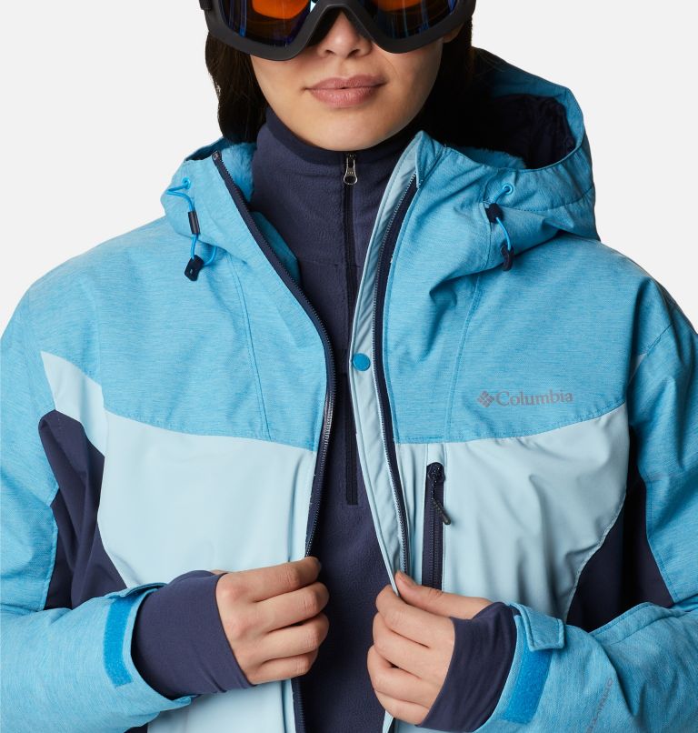 Women's Sweet Shredder Insulated Jacket, Color: Spring Blue, Nocturnal, Blue Chill, image 8