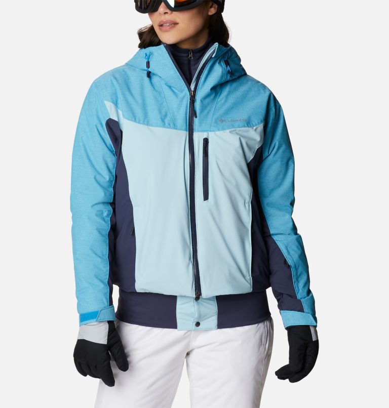 Thumbnail: Women's Sweet Shredder Insulated Jacket, Color: Spring Blue, Nocturnal, Blue Chill, image 1