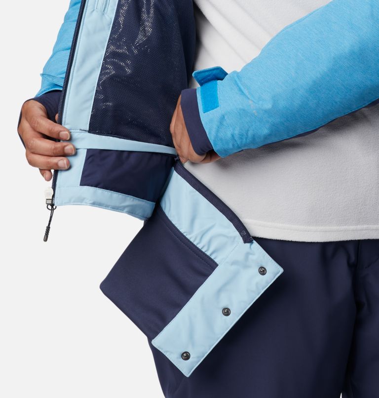 Thumbnail: Sweet Shredder Insulated Jacket | 490 | 2X, Color: Spring Blue, Nocturnal, Blue Chill, image 9