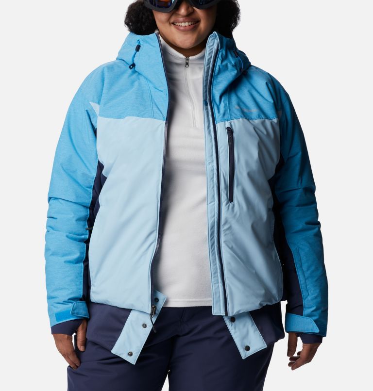 Women's Sweet Shredder Insulated Jacket - Plus Size, Color: Spring Blue, Nocturnal, Blue Chill, image 11