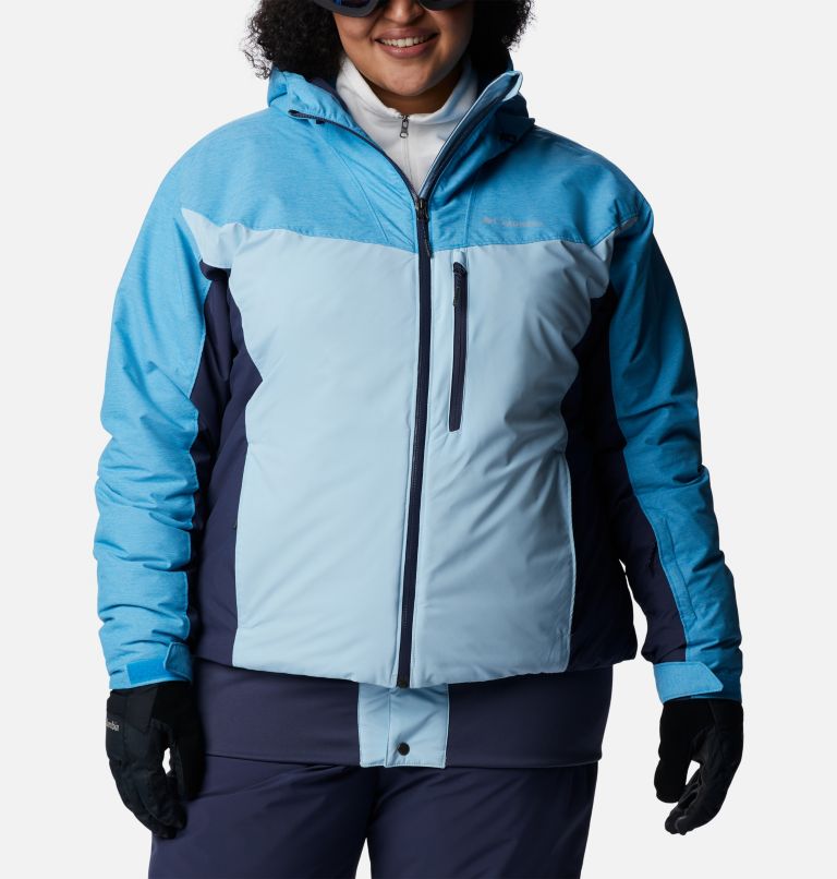 Thumbnail: Sweet Shredder Insulated Jacket | 490 | 2X, Color: Spring Blue, Nocturnal, Blue Chill, image 1