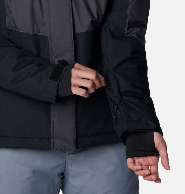 Rosie Run Insulated Jacket, Color: Shark, White, Black, image 7