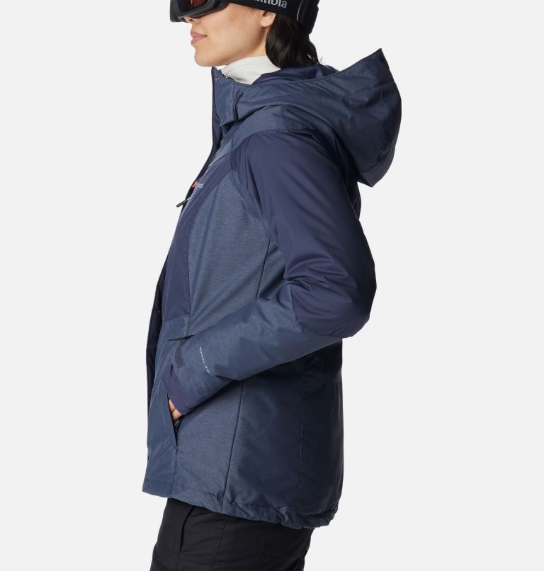 Thumbnail: Women's Rosie Run Insulated Jacket, Color: Nocturnal, Nocturnal Heather, image 3