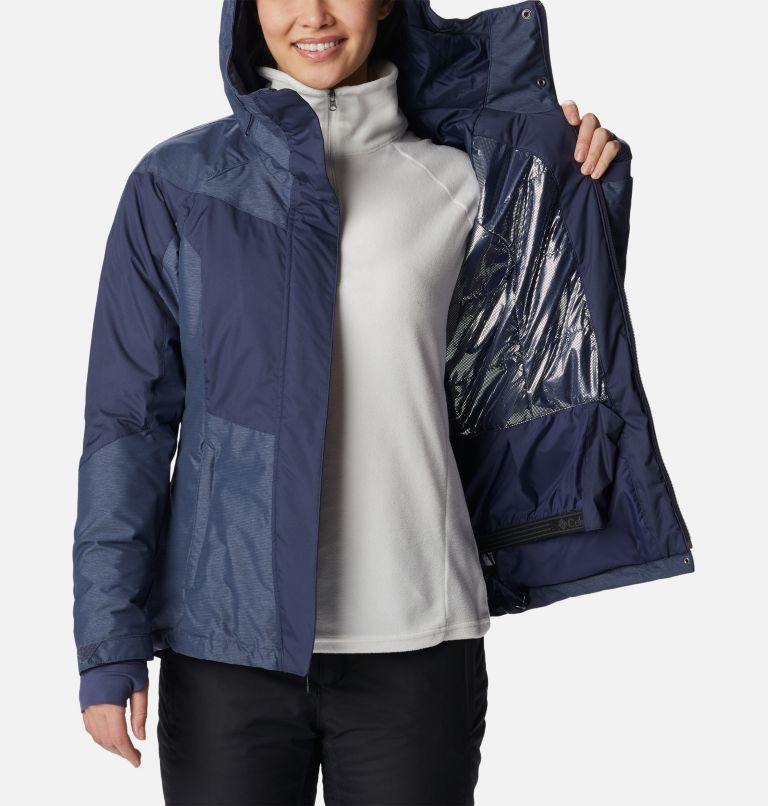 Women's Rosie Run Insulated Jacket, Color: Nocturnal, Nocturnal Heather, image 6