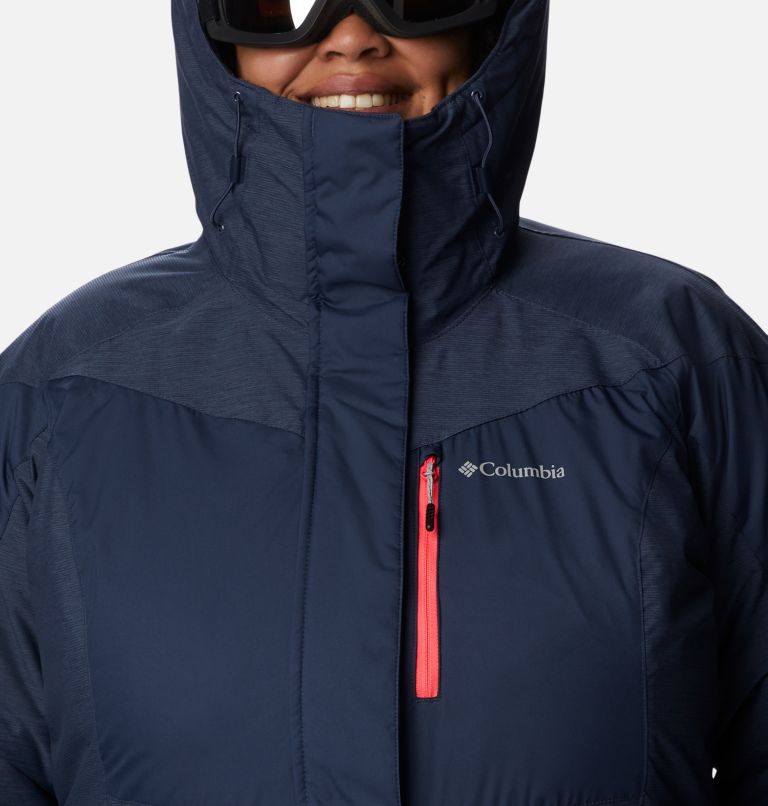 Thumbnail: Women's Rosie Run Insulated Jacket - Plus Size, Color: Nocturnal, Nocturnal Heather, image 4