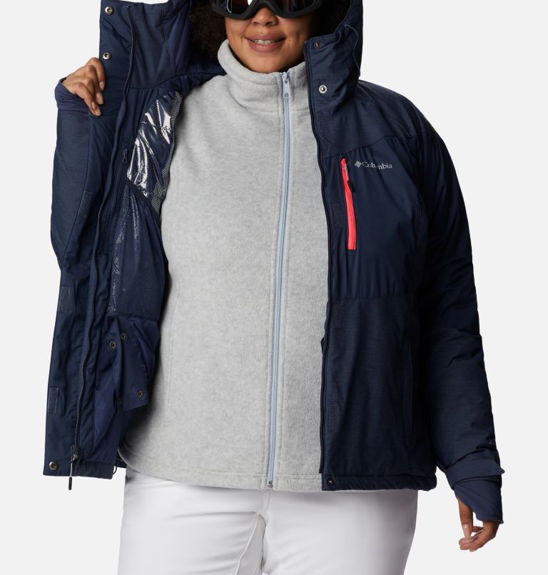 Thumbnail: Women's Rosie Run Insulated Jacket - Plus Size, Color: Nocturnal, Nocturnal Heather, image 5