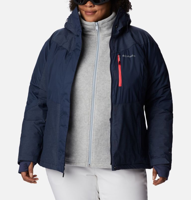 Women's Rosie Run Insulated Jacket - Plus Size, Color: Nocturnal, Nocturnal Heather, image 9