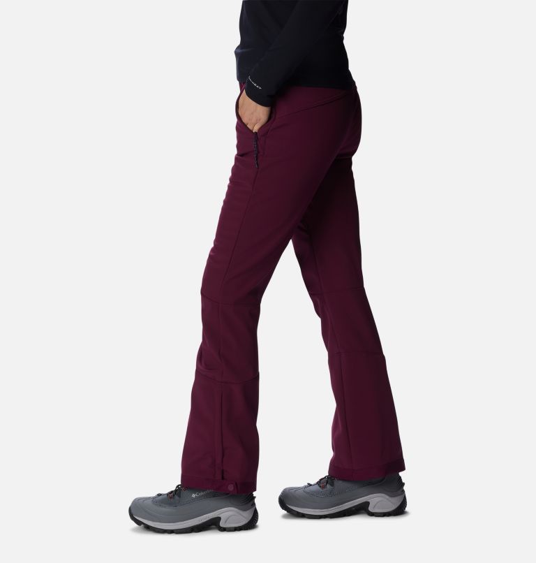 Women's Roffe Ridge IV Softshell Pants, Color: Marionberry, image 3