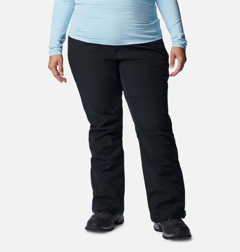 Thumbnail: Women's Roffe Ridge IV Softshell Pants - Plus Size, Color: Black, image 1