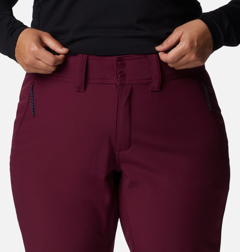 Thumbnail: Women's Roffe Ridge IV Pants - Plus Size, Color: Marionberry, image 4