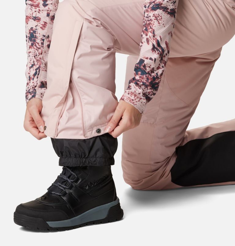 Thumbnail: Pantalon de Ski Imperméable à Bretelles Iceventure Femme, Color: Dusty Pink, image 8