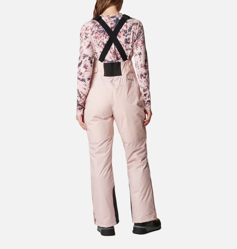 Thumbnail: Pantalon de Ski Imperméable à Bretelles Iceventure Femme, Color: Dusty Pink, image 2