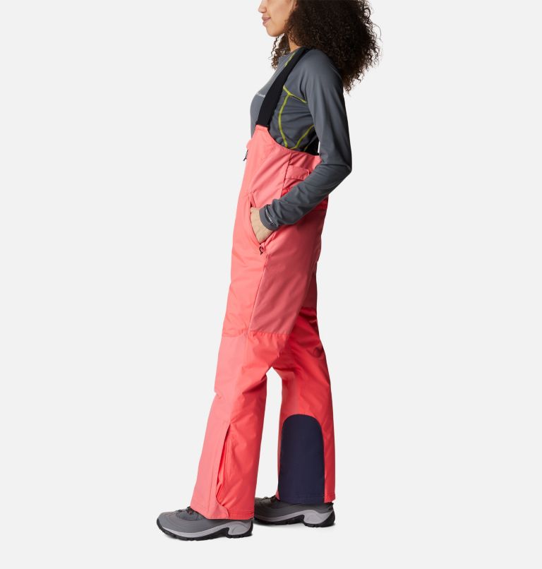 Pantalon de Ski Imperméable à Bretelles Iceventure Femme, Color: Neon Sunrise, image 3