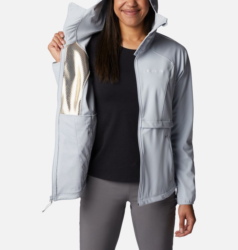 Veste coquille souple Canyon Meadows pour femme, Color: Cirrus Grey, image 5