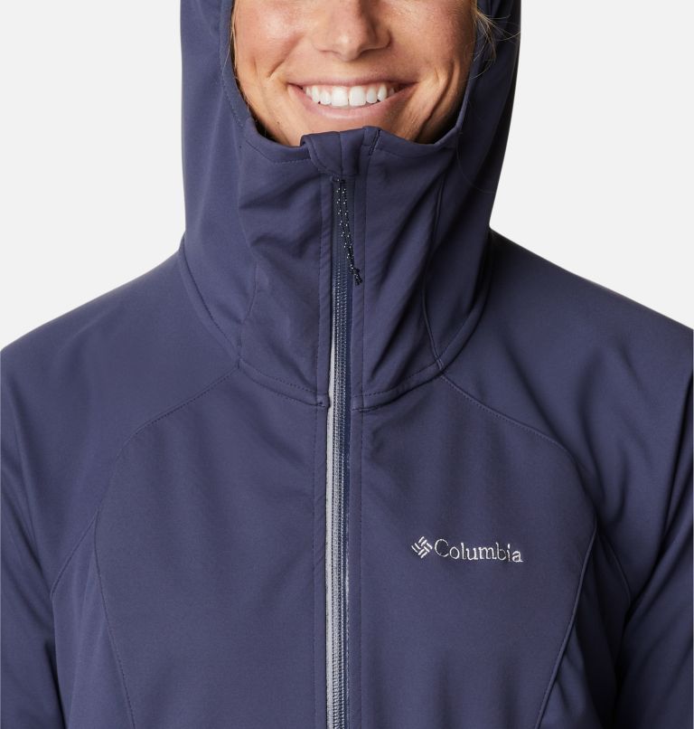 Thumbnail: Women's Canyon Meadows Omni-Heat Infinity Softshell Jacket, Color: Nocturnal, image 4