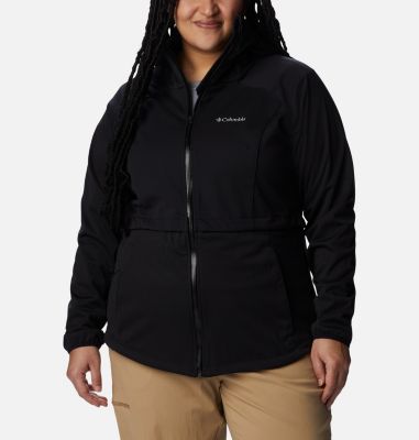 Columbia women's alpine fir windproof fleece lined softshell hooded on sale jacket