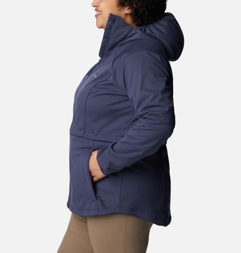 Women's Canyon Meadows Softshell Jacket - Plus Size, Color: Nocturnal, image 3