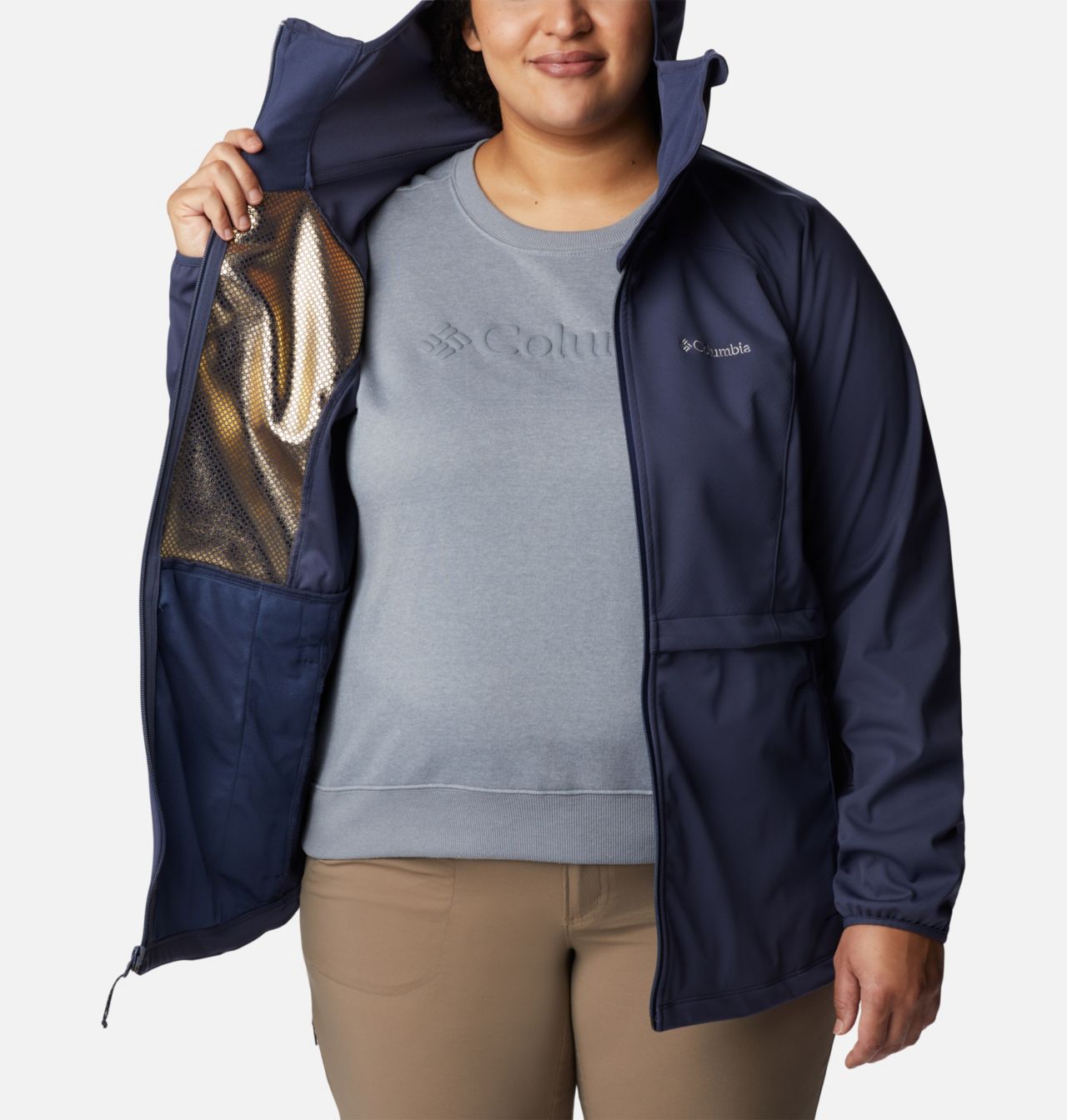 Women's Canyon Meadows™ Softshell Jacket - Plus Size 5