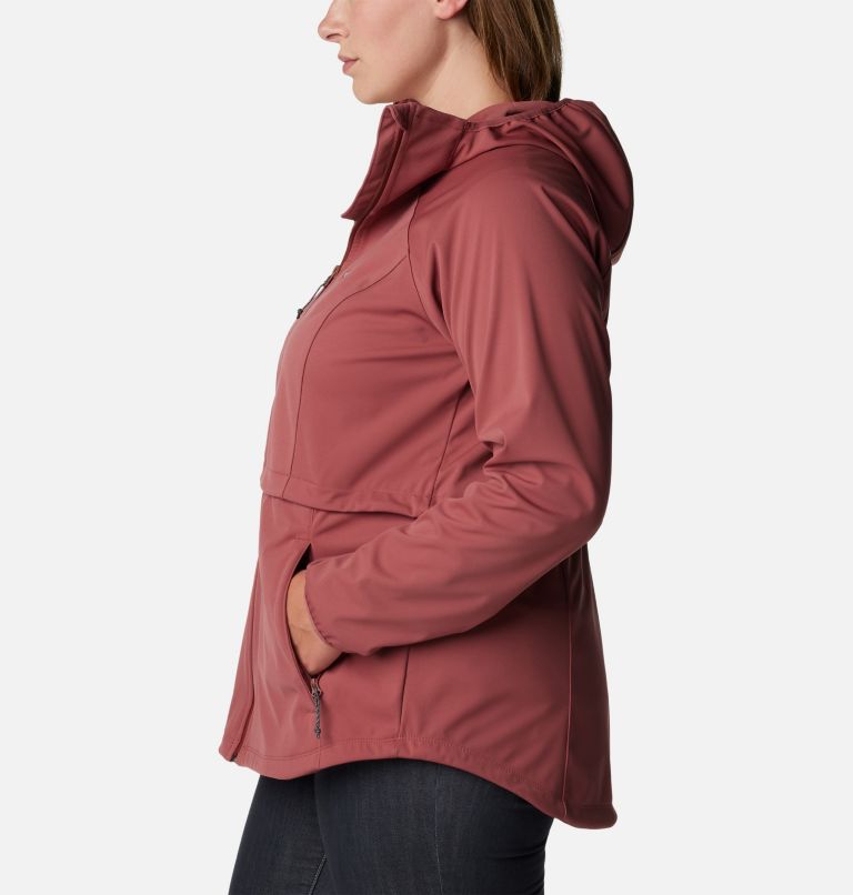 Veste coquille souple Canyon Meadows pour femme – Grande taille, Color: Beetroot, image 3