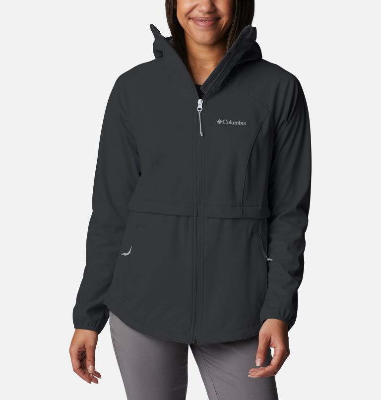 Columbia Women's Canyon Meadows™ Softshell Hooded Walking Jacket. 2