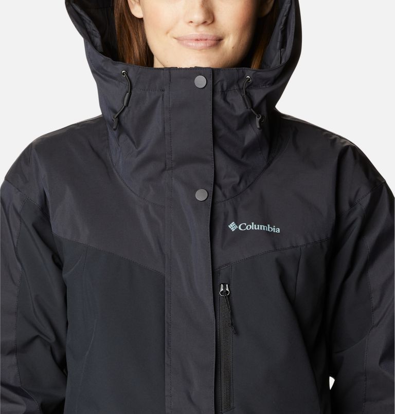 Columbia Women's Crown Point Omni-Heat Insulated Water Resistant Hooded  Jacket