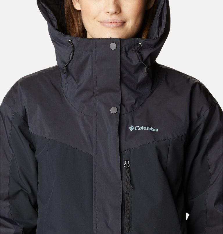 Thumbnail: Women's Point Park Insulated Jacket, Color: Black Sheen, image 4