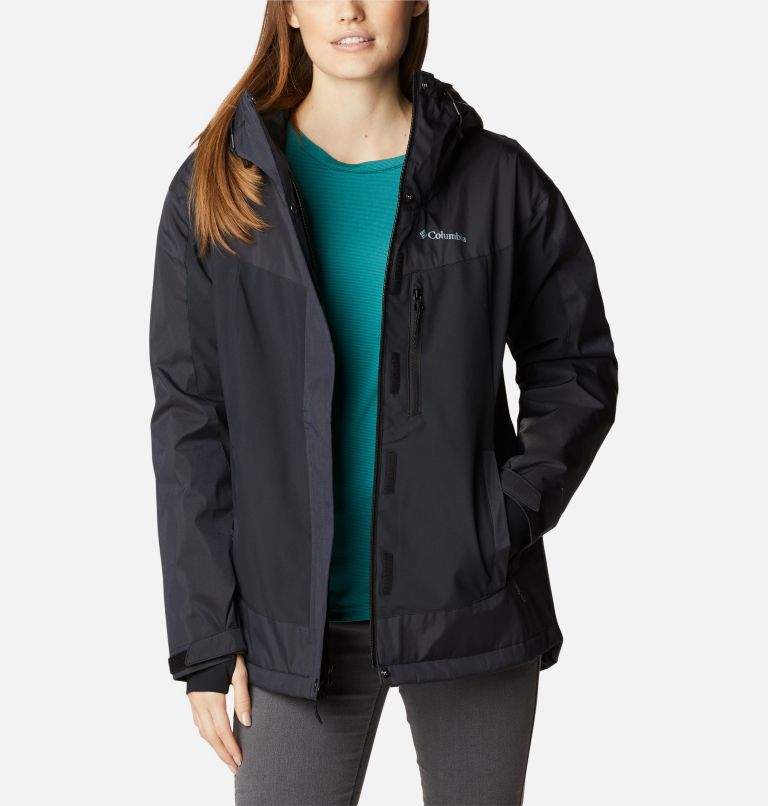 Womens columbia black clearance jacket