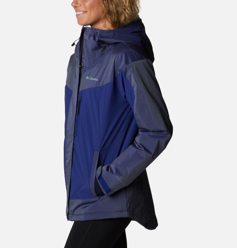 Women's Point Park Insulated Jacket, Color: Dark Sapphire Sheen, image 3
