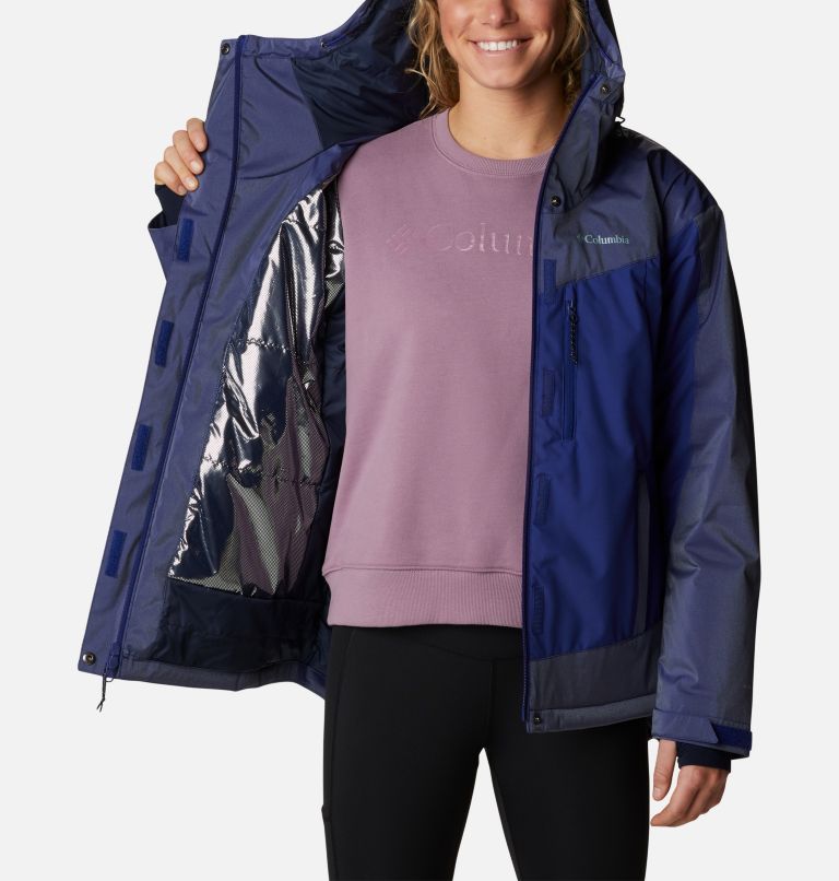 Thumbnail: Women's Point Park Insulated Jacket, Color: Dark Sapphire Sheen, image 5