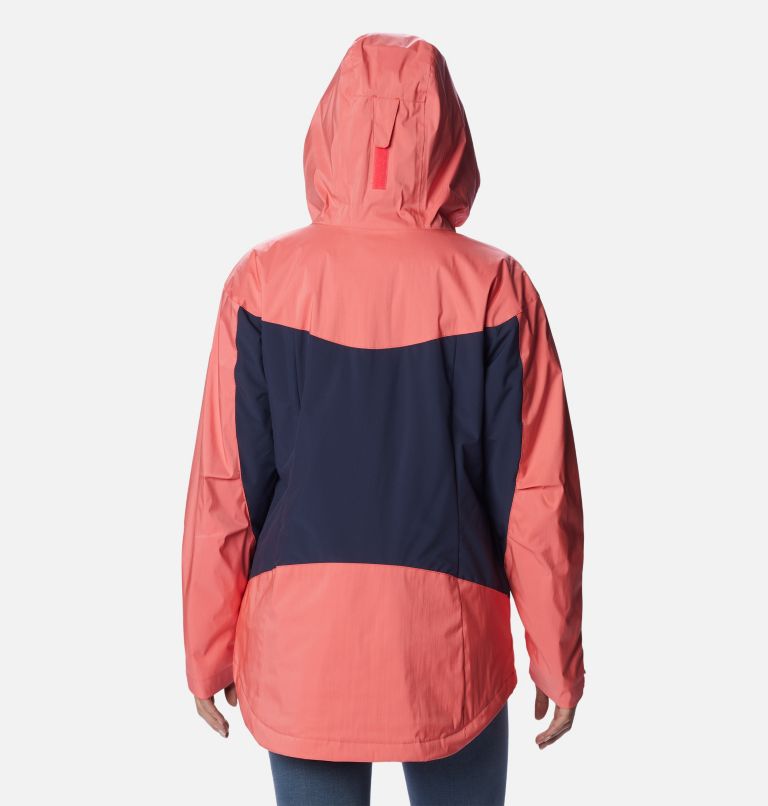 Thumbnail: Women's Point Park Insulated Jacket, Color: Neon Sunrise Sheen, Nocturnal, image 2