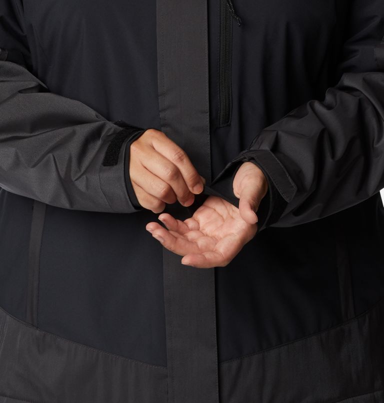 Veste isolée Point Park Femme – Grande taille, Color: Black Sheen, Black, image 7