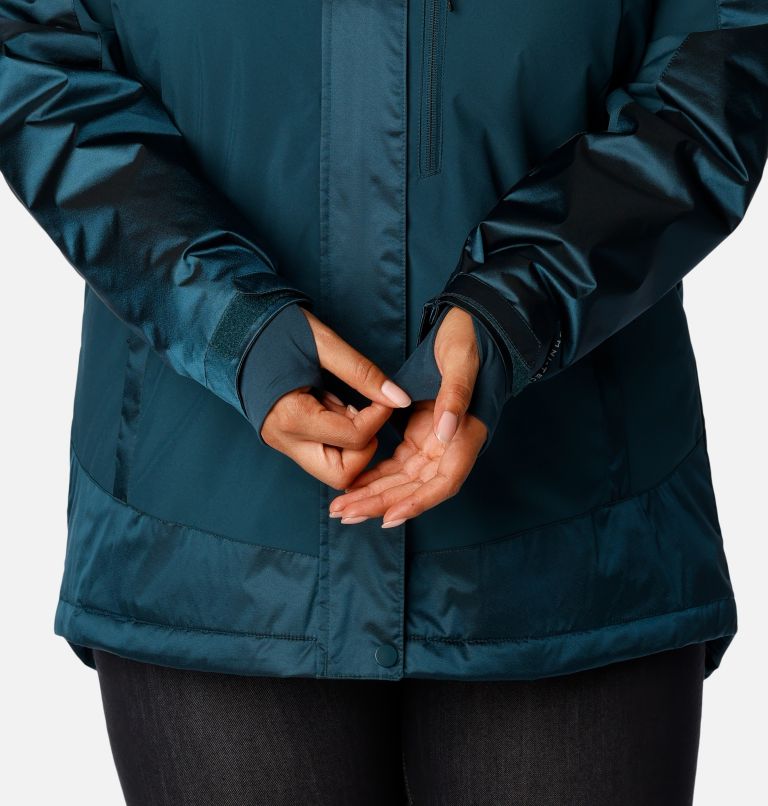 Point Park Insulated Jacket | 414 | 1X, Color: Night Wave Sheen, Night Wave, image 7