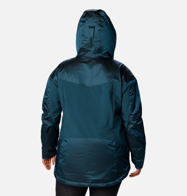 Point Park Insulated Jacket | 414 | 1X, Color: Night Wave Sheen, Night Wave, image 2