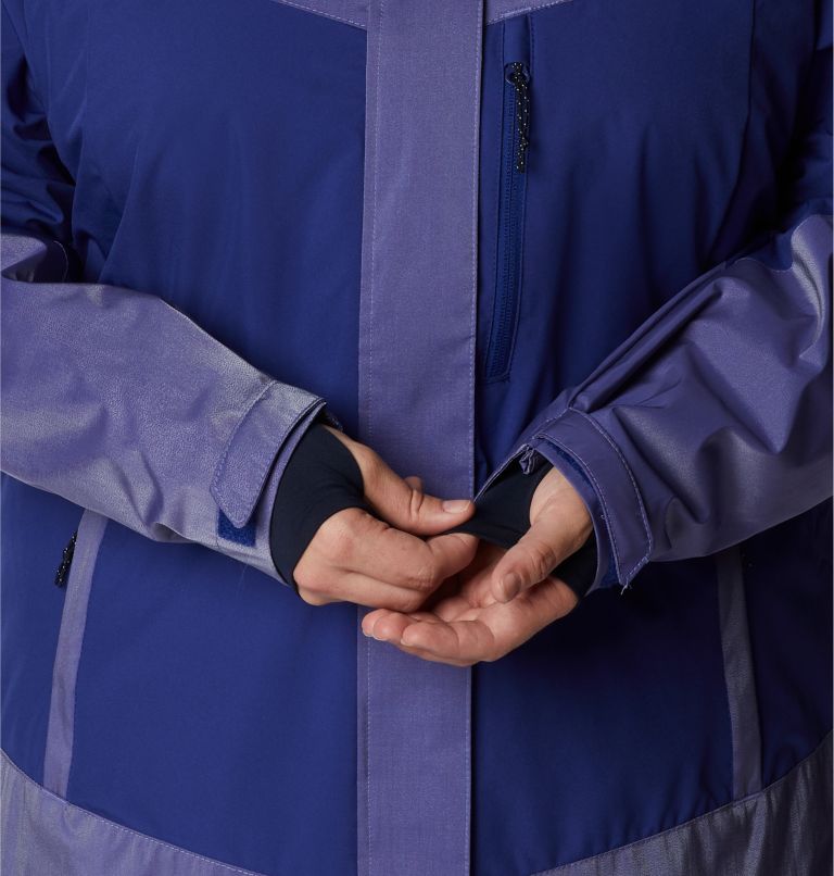 Women's Point Park Insulated Jacket - Plus Size, Color: Dark Sapphire Sheen, image 7