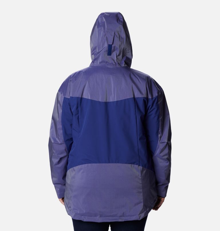 Thumbnail: Women's Point Park Insulated Jacket - Plus Size, Color: Dark Sapphire Sheen, image 2
