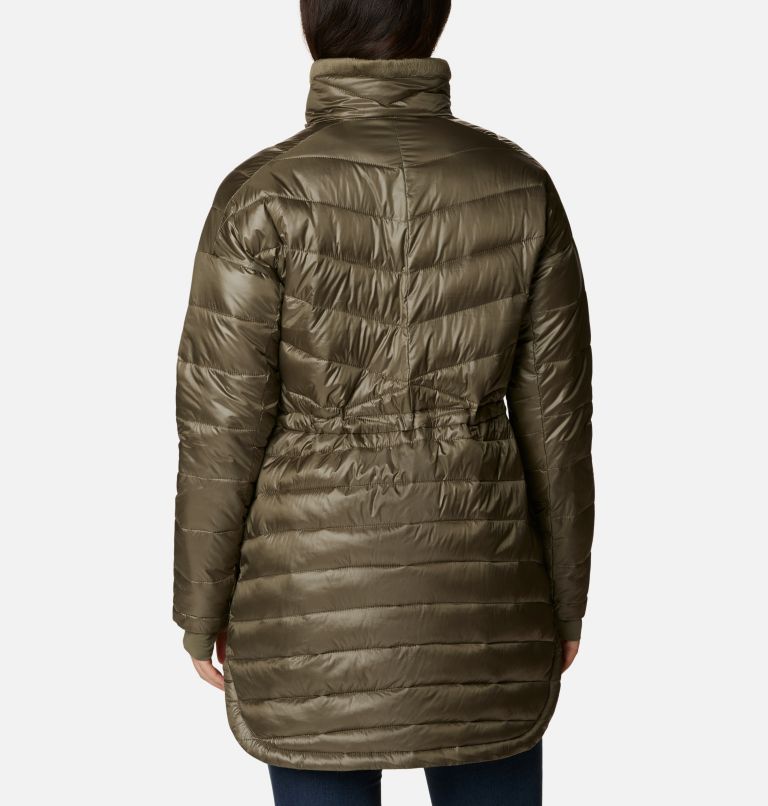 Women's Joy Peak Mid Jacket, Color: Stone Green, image 2