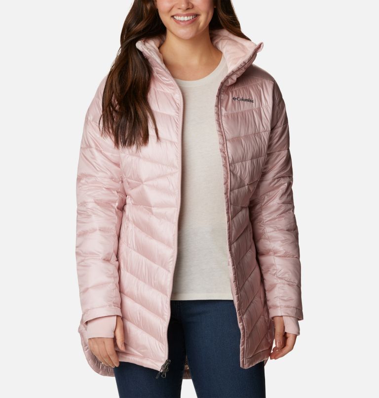 Women's Joy Peak Mid Jacket, Color: Dusty Pink, image 8