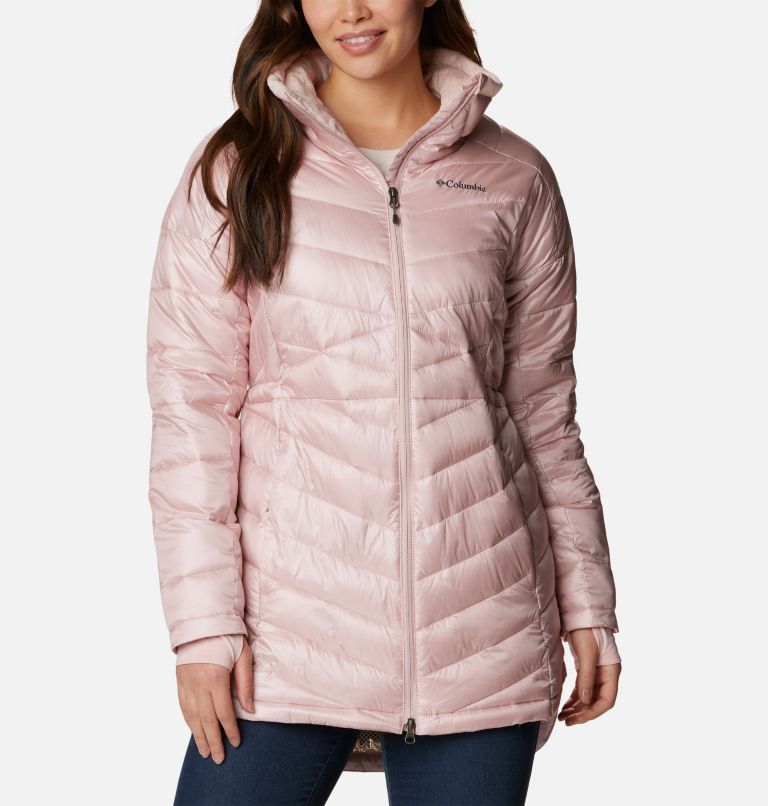 Women's Joy Peak Mid Jacket, Color: Dusty Pink, image 1