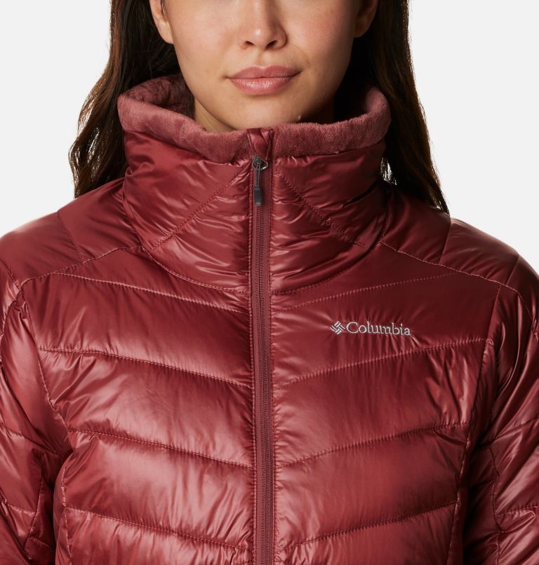 Women's Joy Peak Mid Jacket, Color: Beetroot, image 4