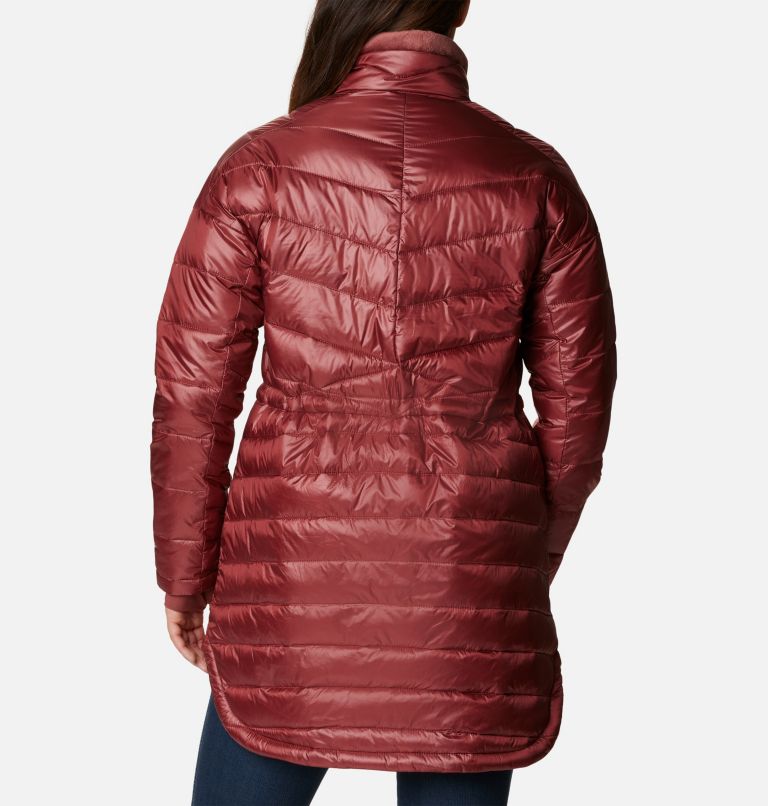 Women's Joy Peak Mid Jacket, Color: Beetroot, image 2