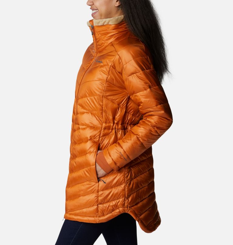 Thumbnail: Women's Joy Peak Mid Omni-Heat Infinity Jacket, Color: Warm Copper, image 3