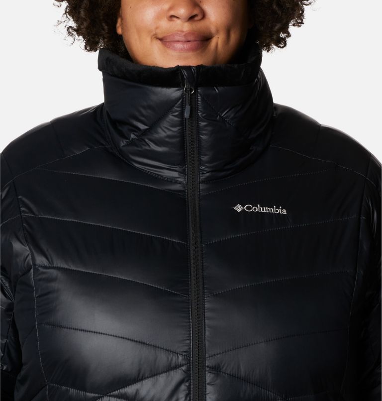 Women's Joy Peak Mid Omni-Heat Infinity Jacket - Plus Size, Color: Black, image 4