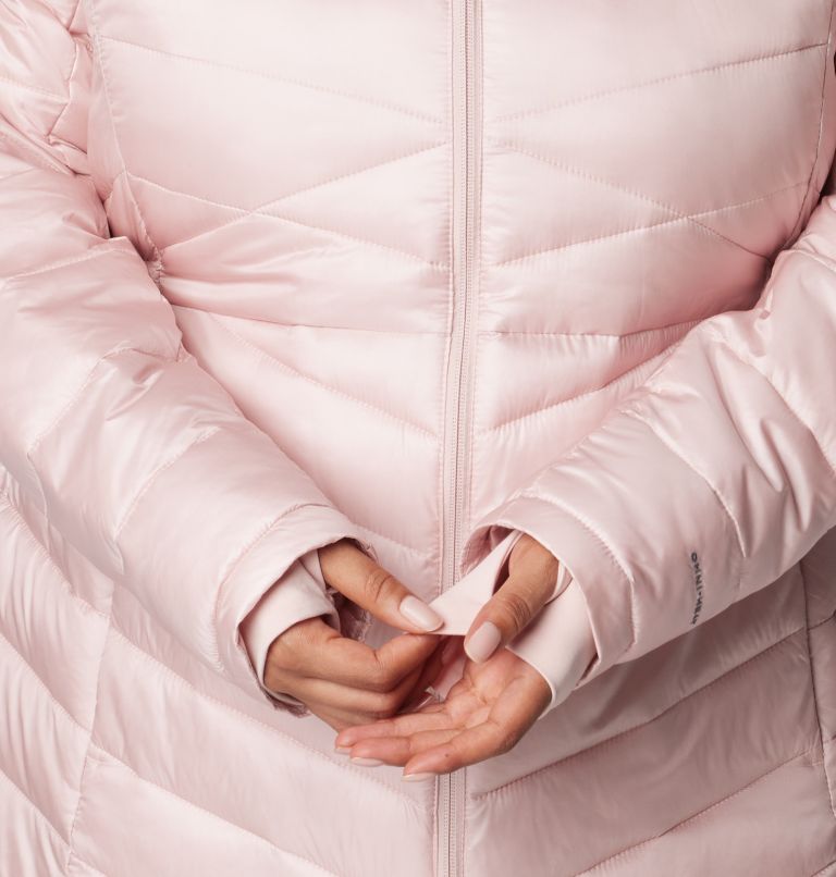 Women's Joy Peak Mid Jacket - Plus Size, Color: Dusty Pink, image 7