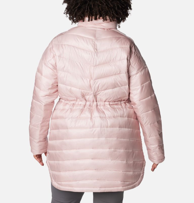 Women's Joy Peak Mid Jacket - Plus Size, Color: Dusty Pink, image 2