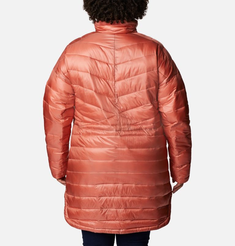 Women's Joy Peak Mid Omni-Heat Infinity Jacket - Plus Size, Color: Dark Coral, image 2