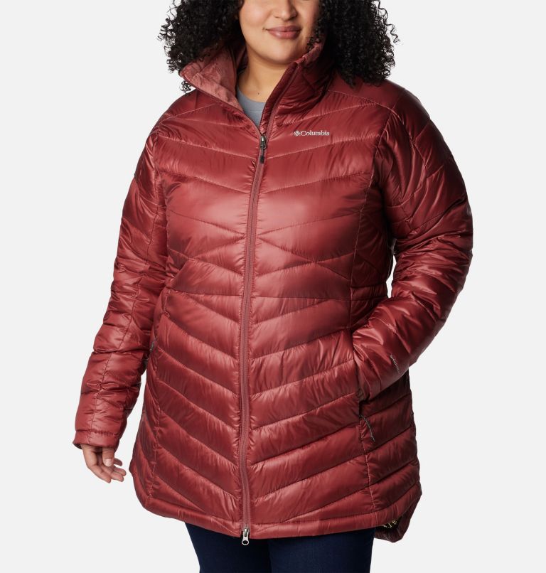 Women's Joy Peak Mid Jacket - Plus Size, Color: Beetroot, image 1