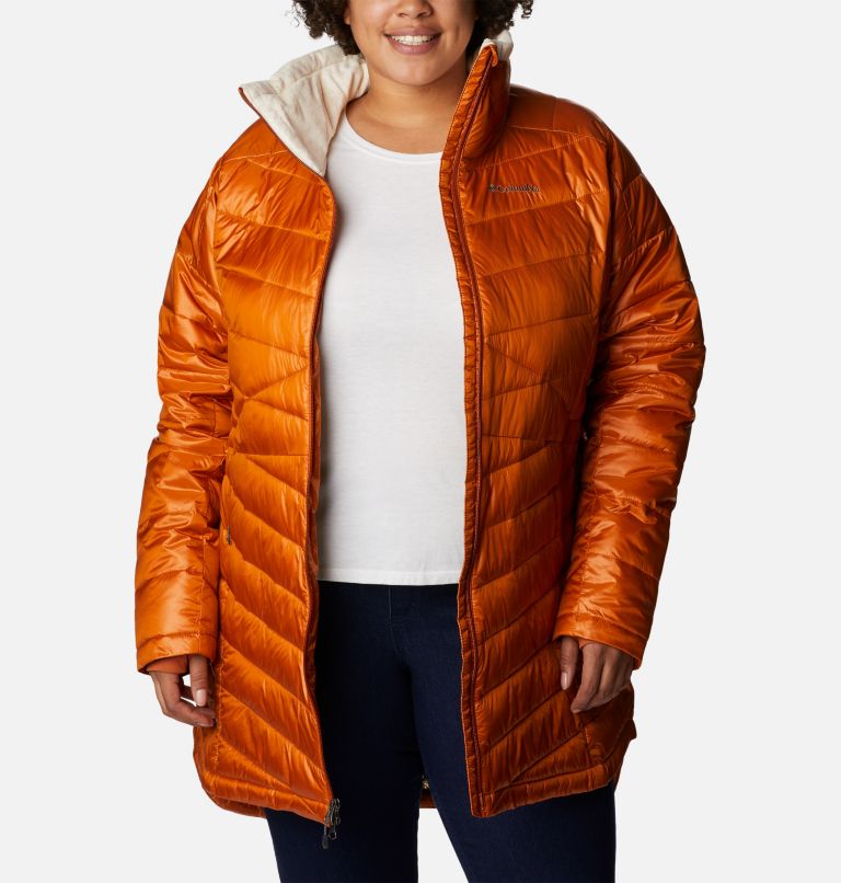 Women's Joy Peak Mid Omni-Heat Infinity Jacket - Plus Size, Color: Warm Copper, image 8