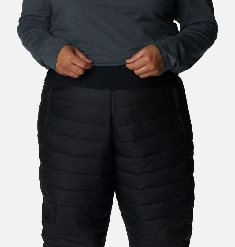 Women's Powder Lite Pants - Plus Size, Color: Black, image 4