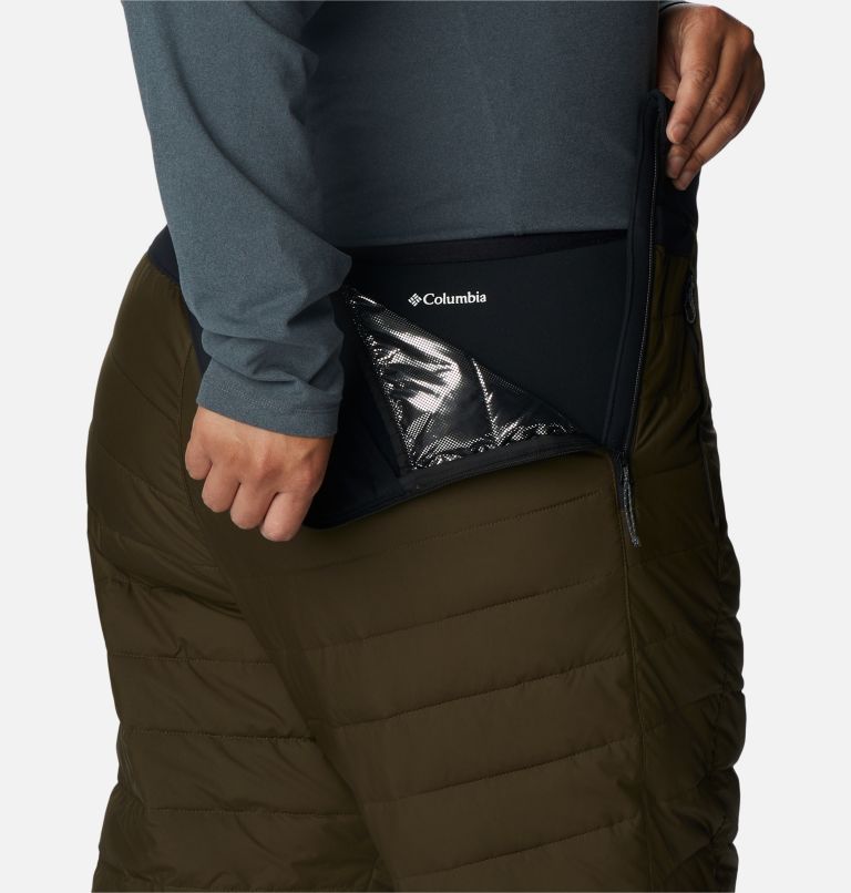 Women's Powder Lite Pant - Plus Size, Color: Olive Green, Black, image 8